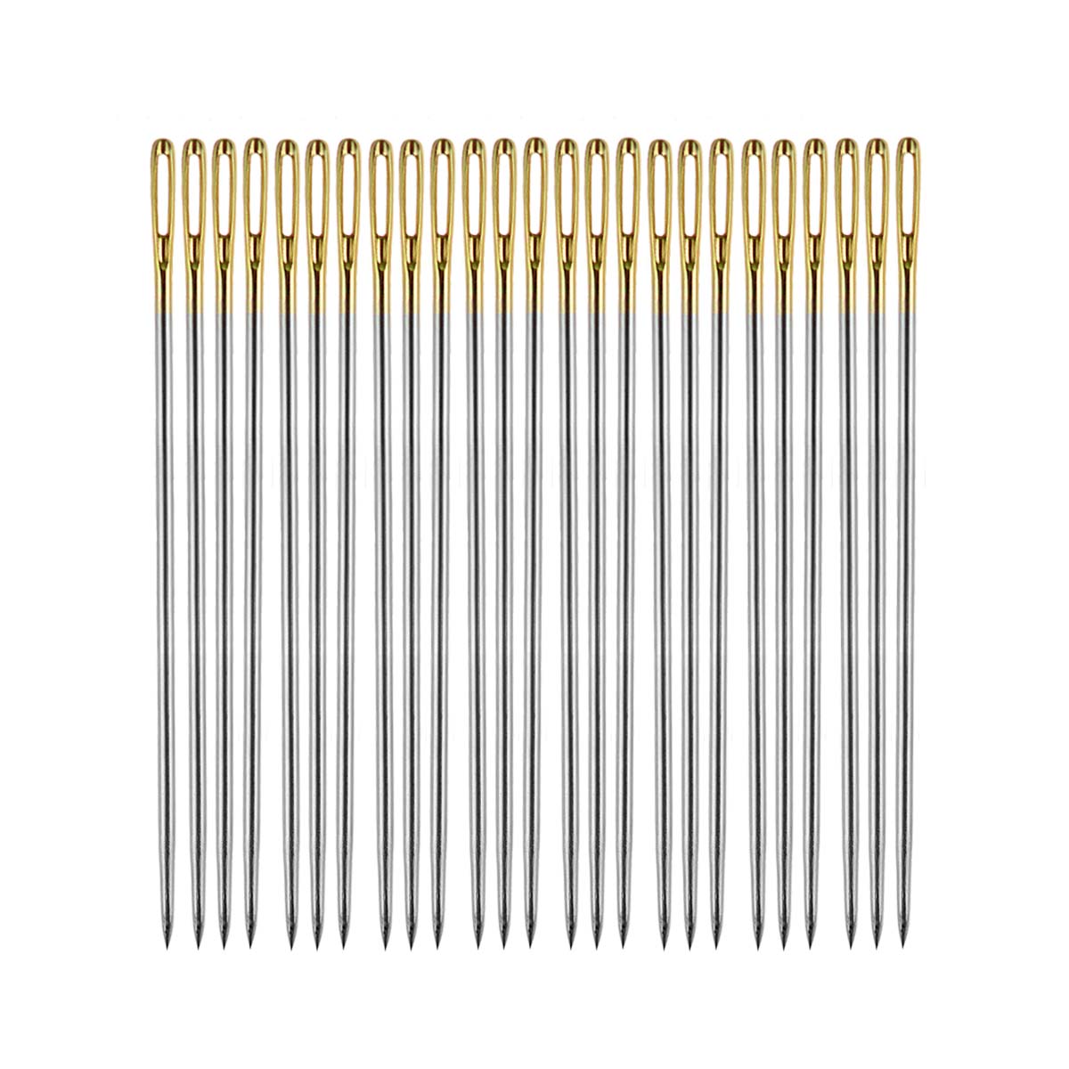 08164 Иглы цыганские № 5/0 Double Long  PONY (25 шт., длина 94 мм, диам. 2,03 мм)
