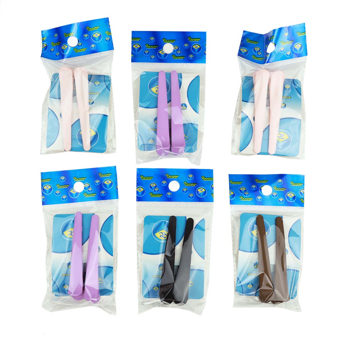 Зажим для волос ДС 2500  № 5909 (уп. 6 шт)