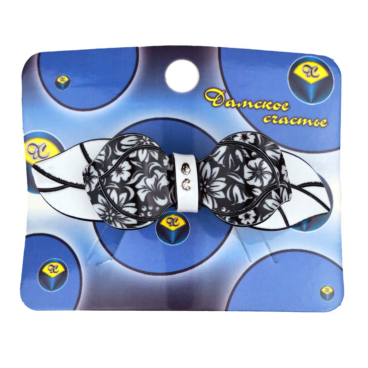 Заколка-автомат ДС 2504 № 6114 (уп. 6 шт.)