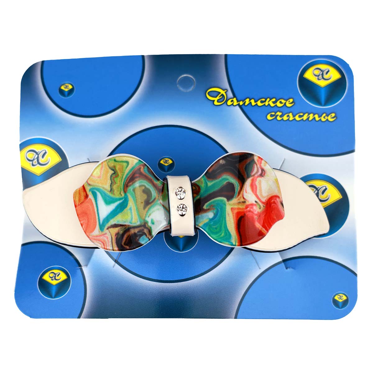 Заколка-автомат ДС 2504 № 6115 ( уп. 6 шт.)