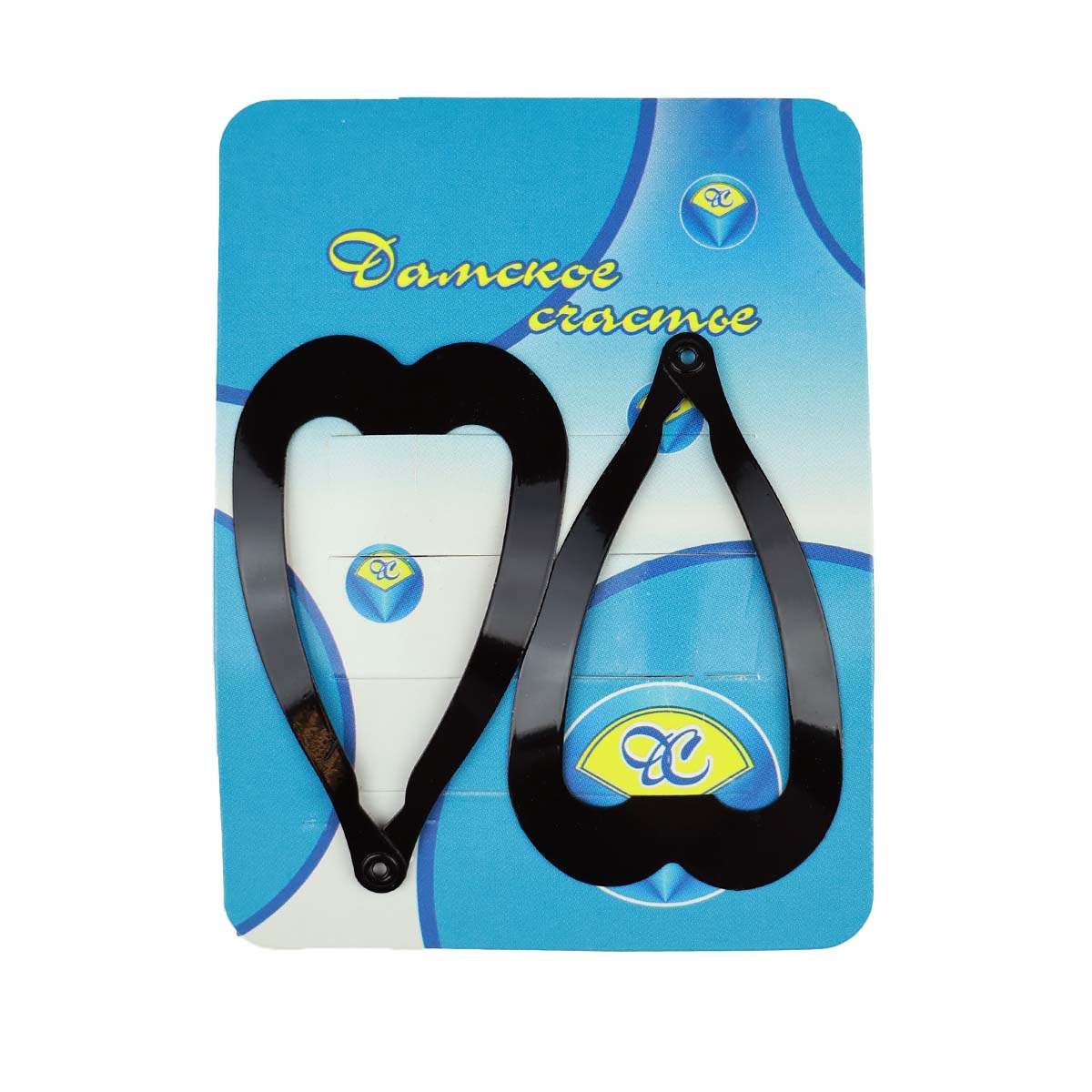 Зажим для волос ДС № 20А 6138 (уп. - 12 шт.)