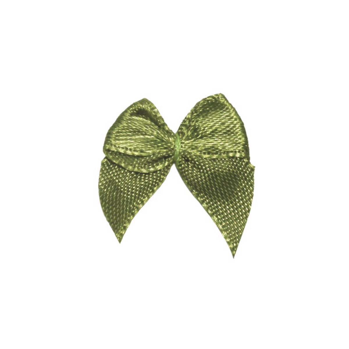 Бантик арт. 1-2 (уп 100шт) 20х20 мм № 83 оливковый