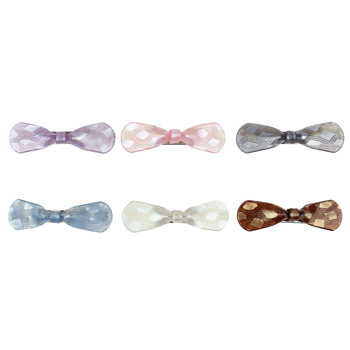 Заколка-автомат ДС 2504 № 6282 (уп. 6 шт.)