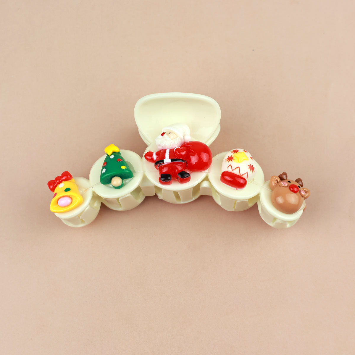 Краб новогодний ДС  № 2721/2 уп.6 шт. (длина 11 см пластик)