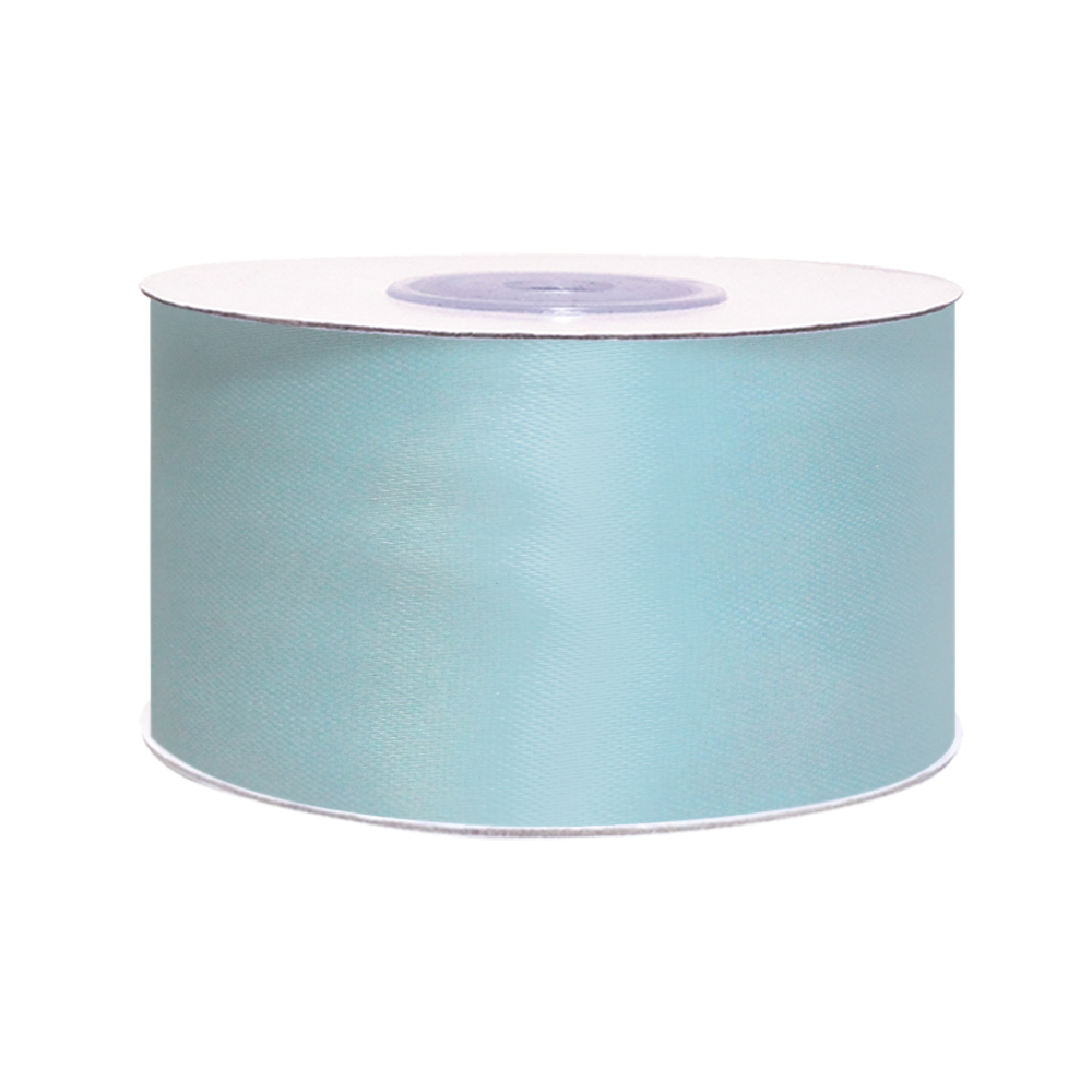 атласная лента шир. 50 мм (уп. 33м) № 207 небесно-голубой