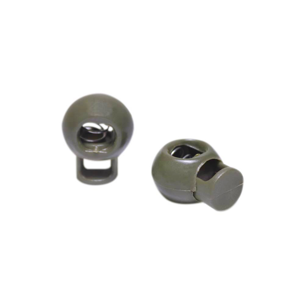 Фиксатор пласт. арт. 004 (уп. 200 шт.) 20х17 мм/ 7 мм (062 ДС) хаки