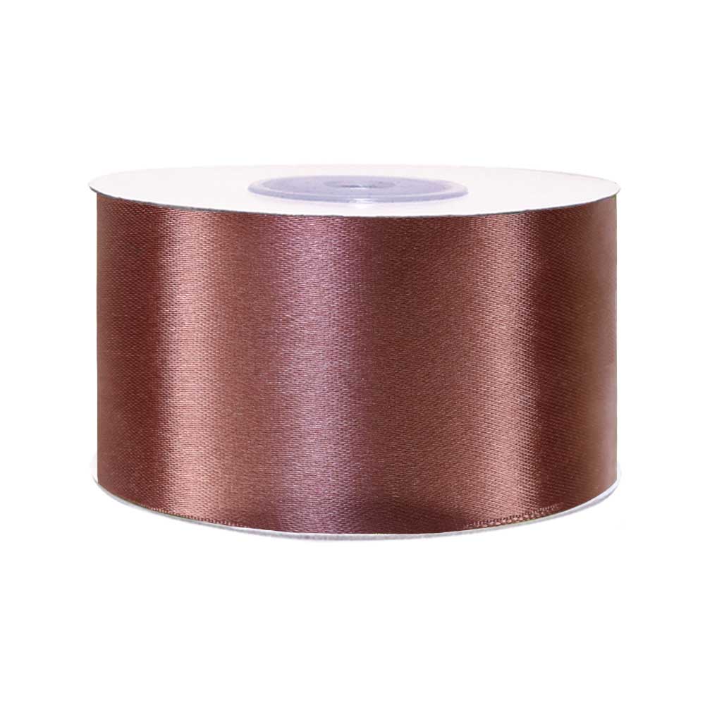 атласная лента шир. 50 мм (уп. 33м) № 102 грязно-розовый