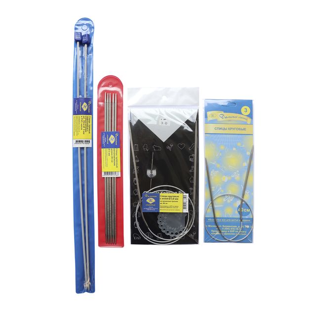 Набор спиц для вязания диам. 3 мм